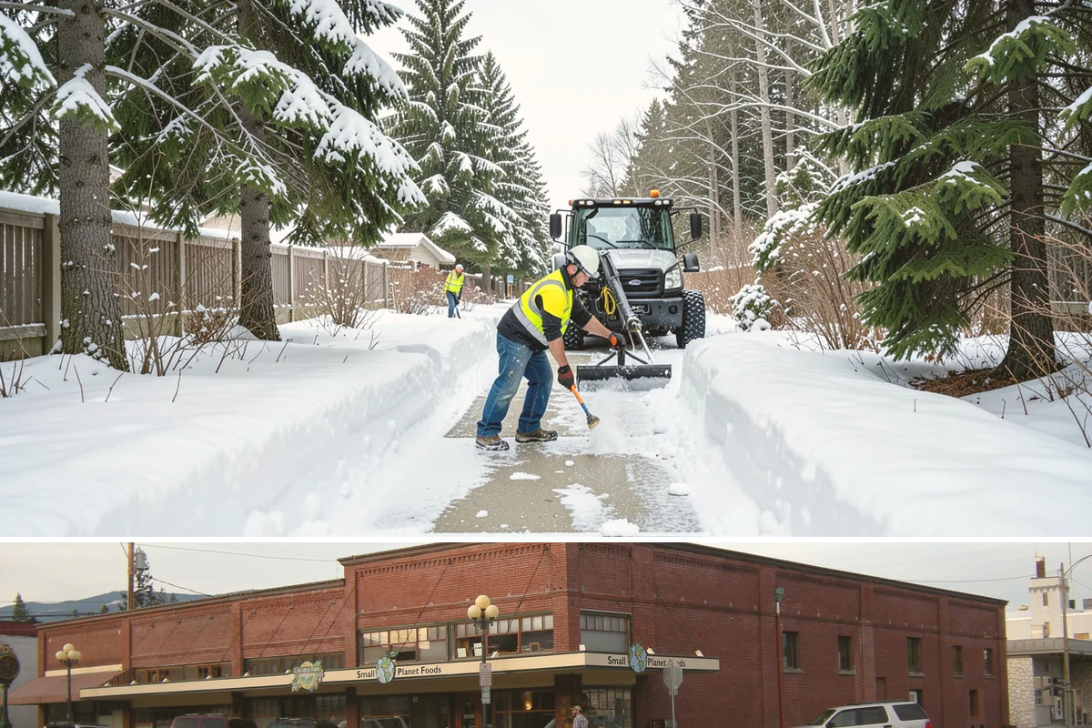 Large Equipment Snow Removal in Sedro-Woolley, Skagit County, WA - Large-scale clearing is most critical during major storms in January and February.