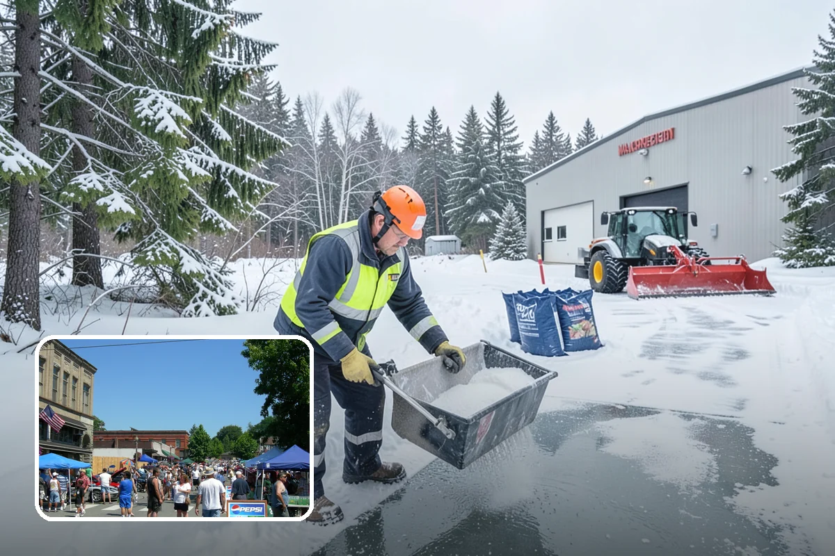 Large Equipment Snow Removal in Snohomish, Snohomish County, WA - Scale to clear the largest properties fast