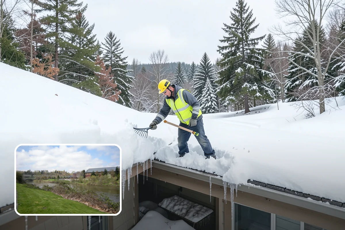 Large Equipment Snow Removal in Tukwila, King County, WA - Scale to clear the largest properties fast