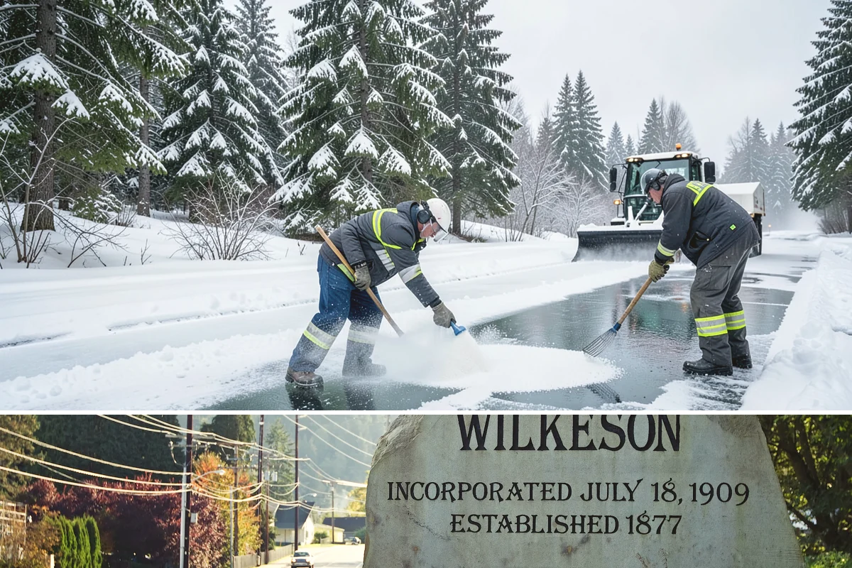 Large Equipment Snow Removal in Wilkeson, Pierce County, WA - Large-scale clearing is most critical during major storms in January and February.