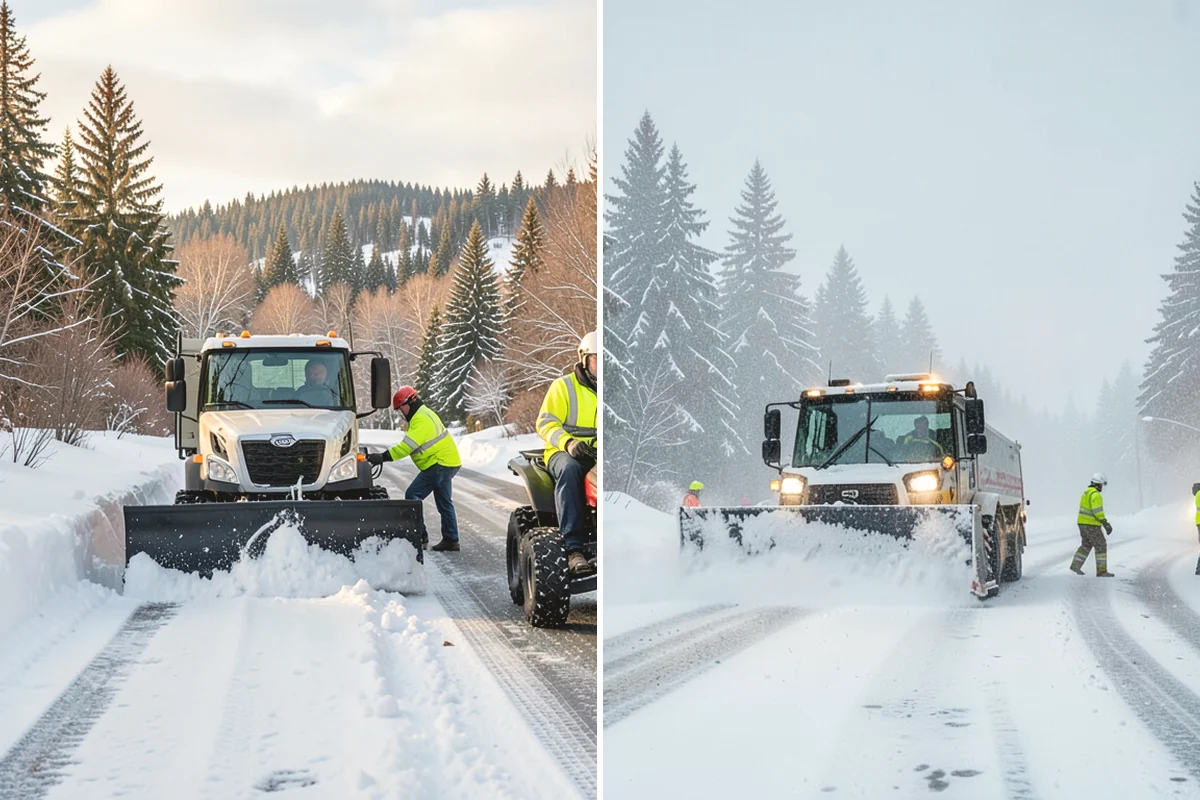 Liquid Deicing in Black Diamond, King County, WA - Mix brine to the concentration matched to conditions
