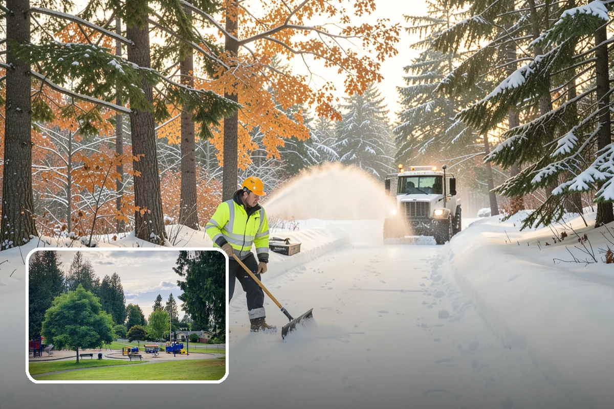 Liquid Deicing in Bonney Lake, Pierce County, WA - Activates instantly without needing surface moisture