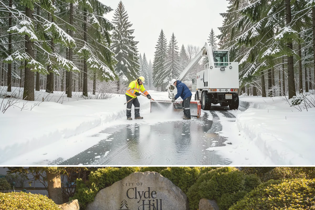 Liquid Deicing in Clyde Hill, King County, WA - Liquid deicing is ideal from November through February, especially as a pretreatment before the wet, windy freeze events common...