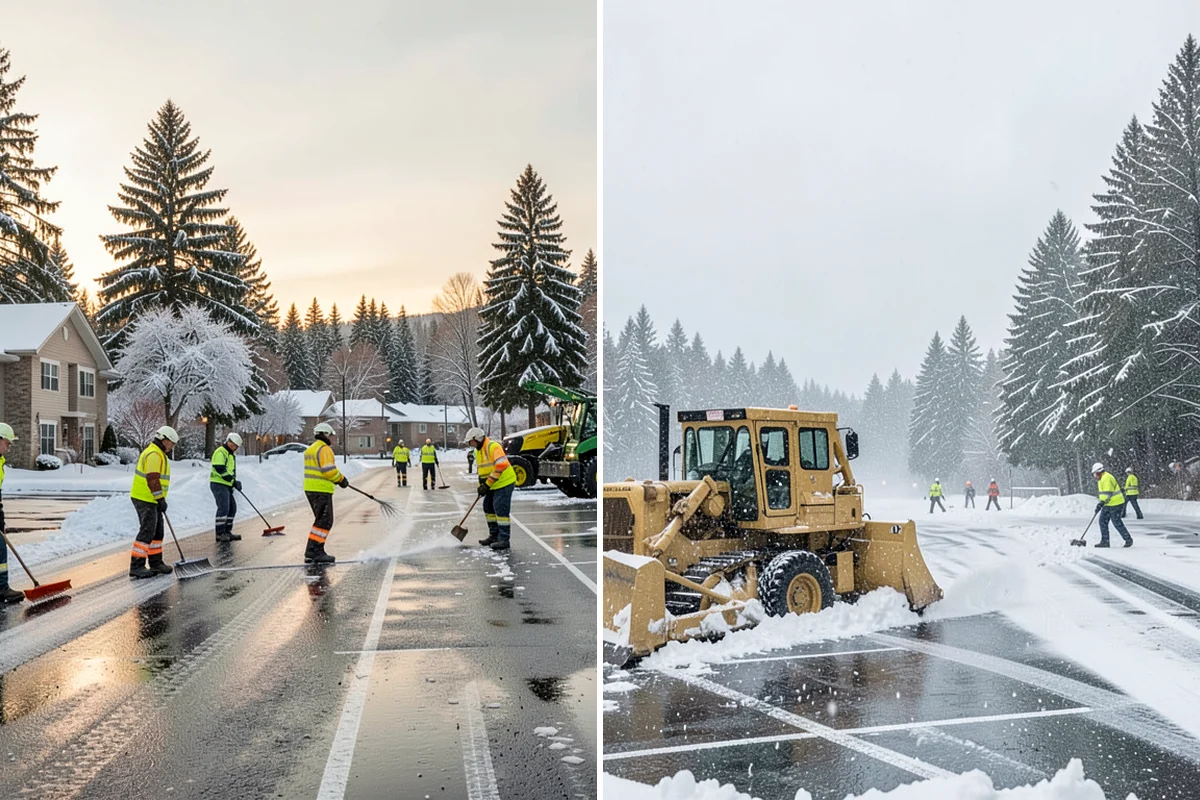 Liquid Deicing in Concrete, Skagit County, WA - Mix brine to the concentration matched to conditions