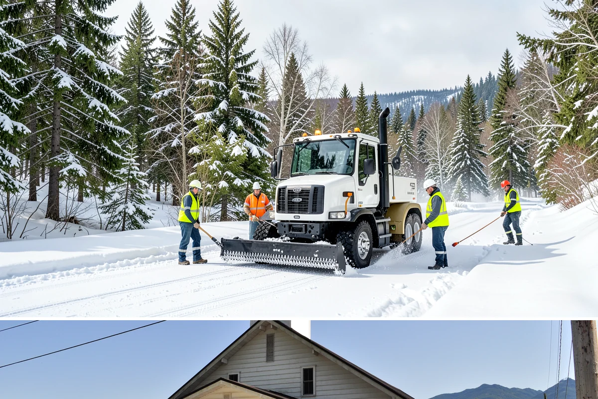 Liquid Deicing in Concrete, Skagit County, WA - Liquid deicing is ideal from November through February, especially as a pretreatment before the wet, windy freeze events common...