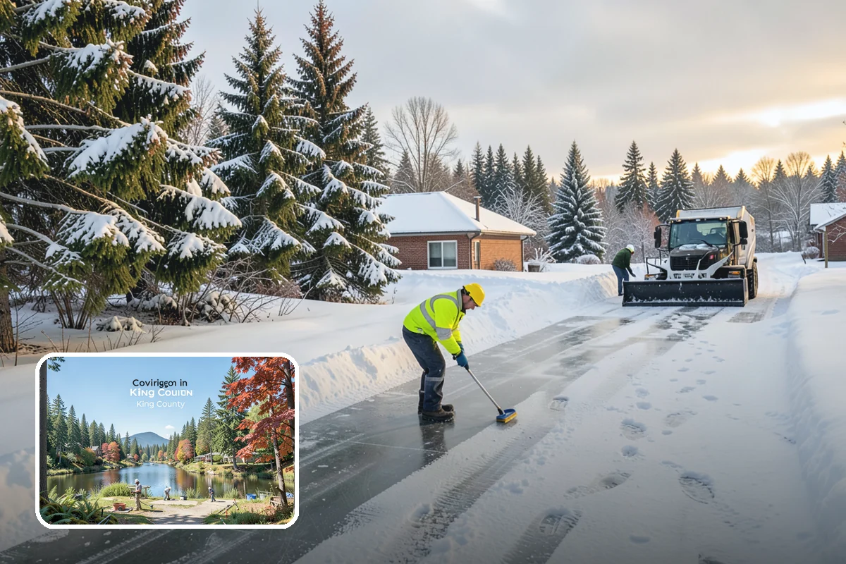 Liquid Deicing in Covington, King County, WA - Activates instantly without needing surface moisture