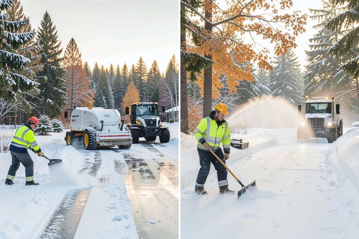 Liquid Deicing in Des Moines, King County, WA - Mix brine to the concentration matched to conditions