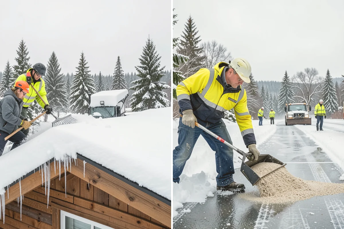 Liquid Deicing in Eatonville, Pierce County, WA - Mix brine to the concentration matched to conditions