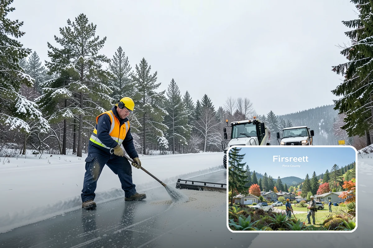 Liquid Deicing in Fircrest, Pierce County, WA - Activates instantly without needing surface moisture