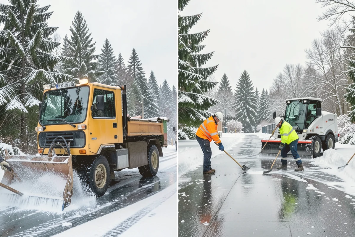 Liquid Deicing in Index, Snohomish County, WA - Mix brine to the concentration matched to conditions