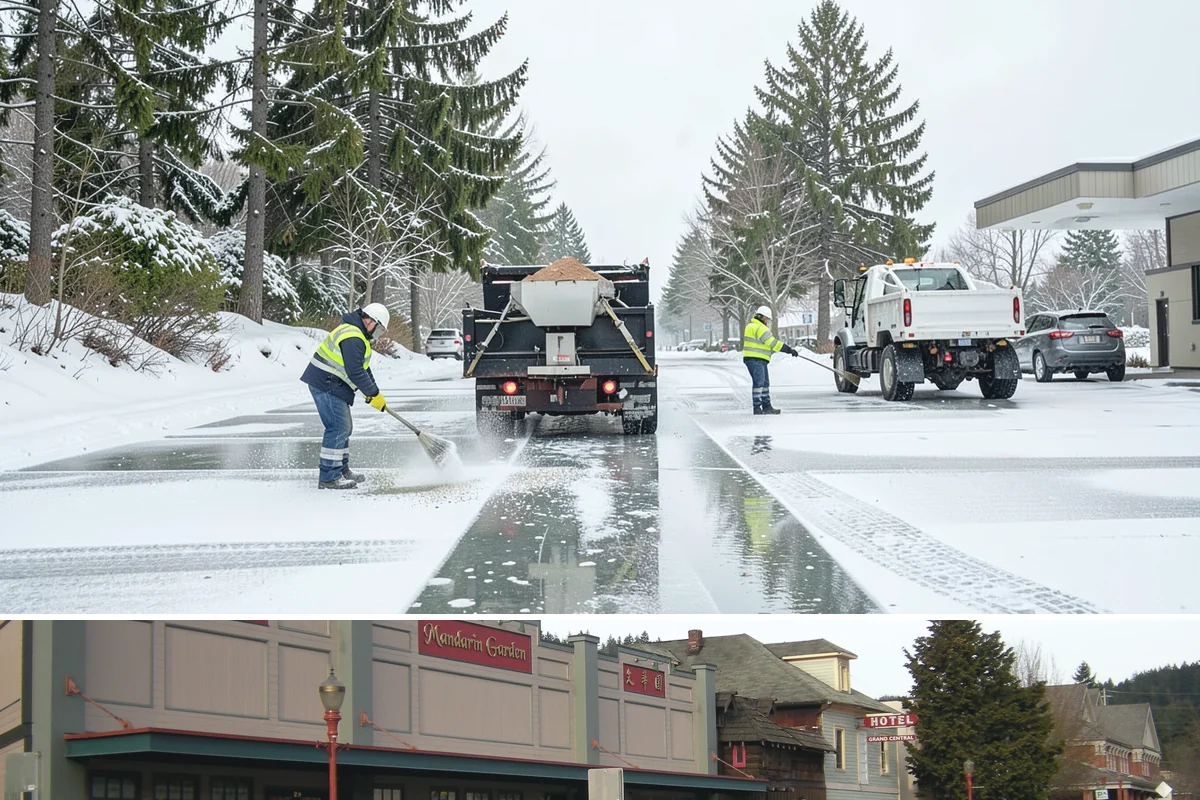 Liquid Deicing in Issaquah, King County, WA - Liquid deicing is ideal from November through February, especially as a pretreatment before the wet, windy freeze events common...