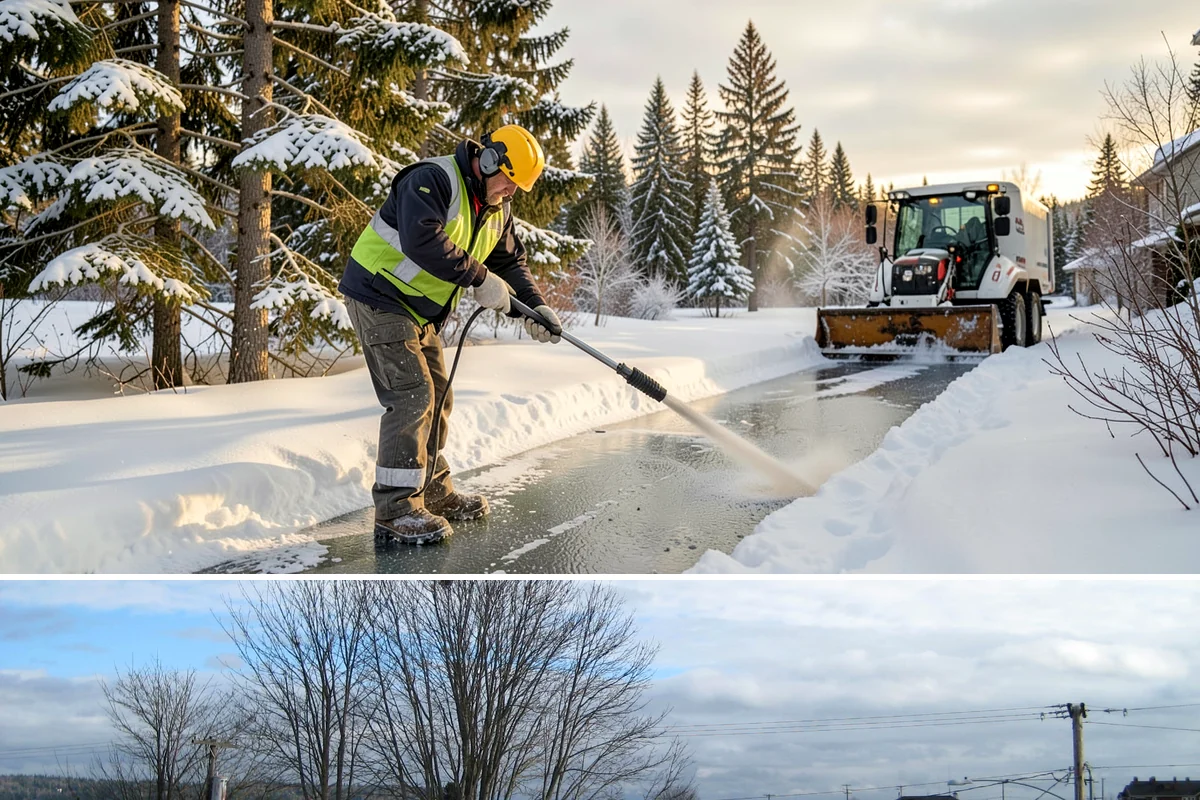 Liquid Deicing in Langley, Island County, WA - Liquid deicing is ideal from November through February, especially as a pretreatment before the wet, windy freeze events common...