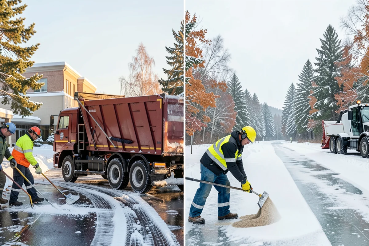Liquid Deicing in Lyman, Skagit County, WA - Mix brine to the concentration matched to conditions