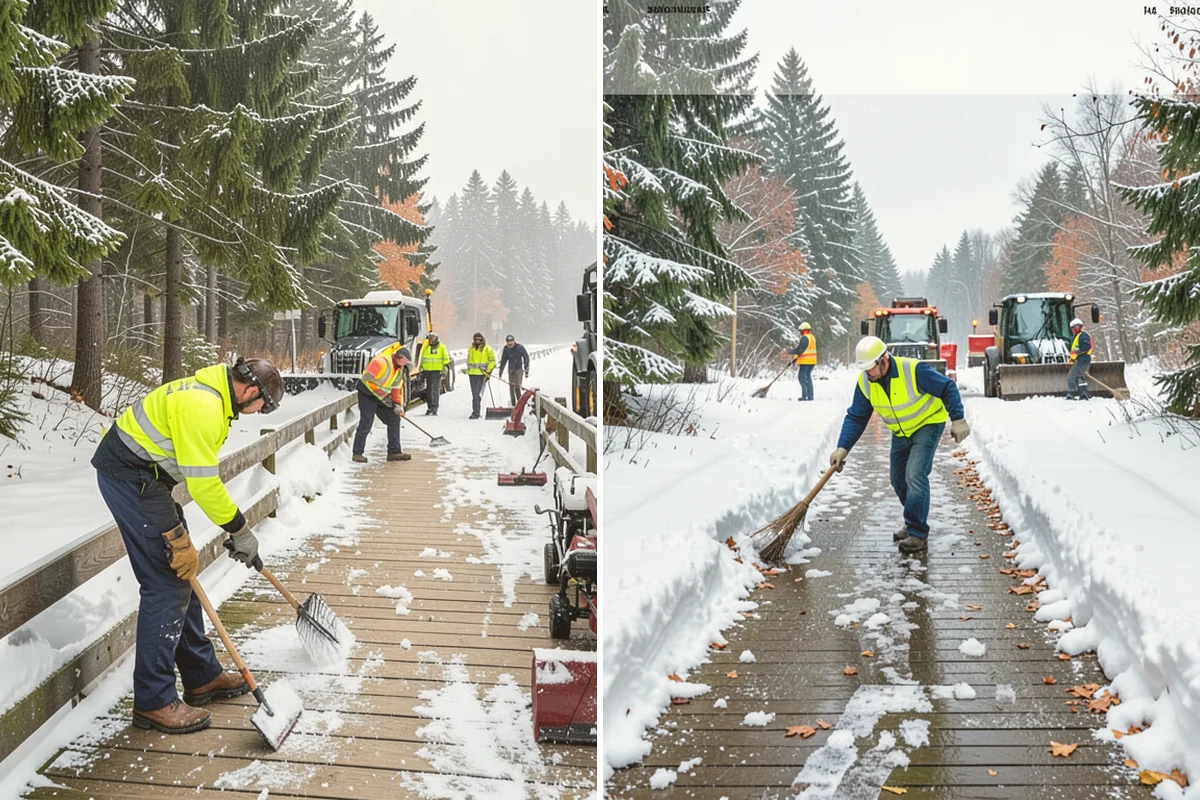Liquid Deicing in Newcastle, King County, WA - Mix brine to the concentration matched to conditions