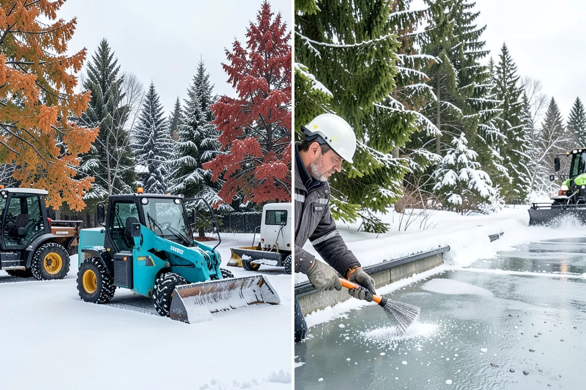 Liquid Deicing in Normandy Park, King County, WA - Mix brine to the concentration matched to conditions