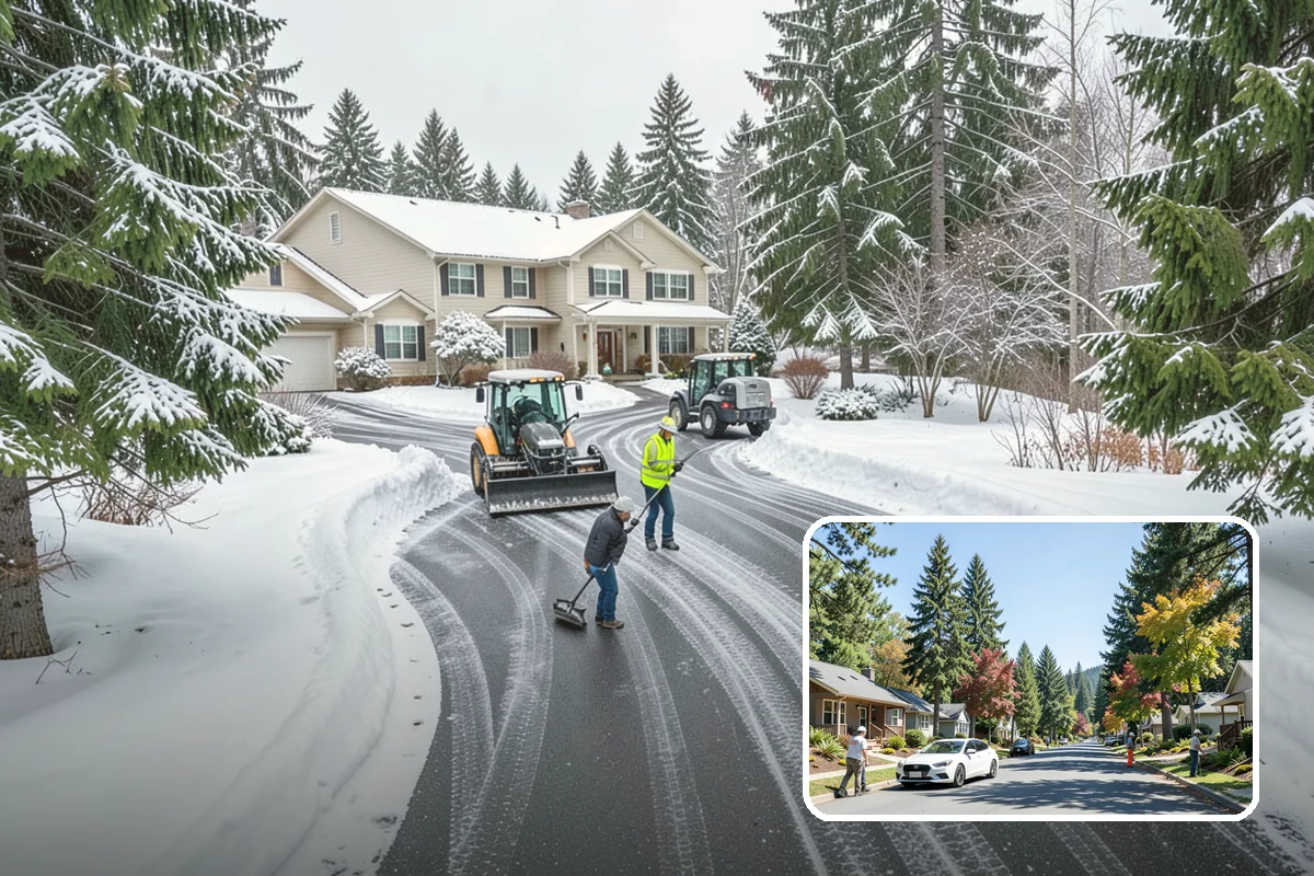 Liquid Deicing in Orting, Pierce County, WA - Activates instantly without needing surface moisture