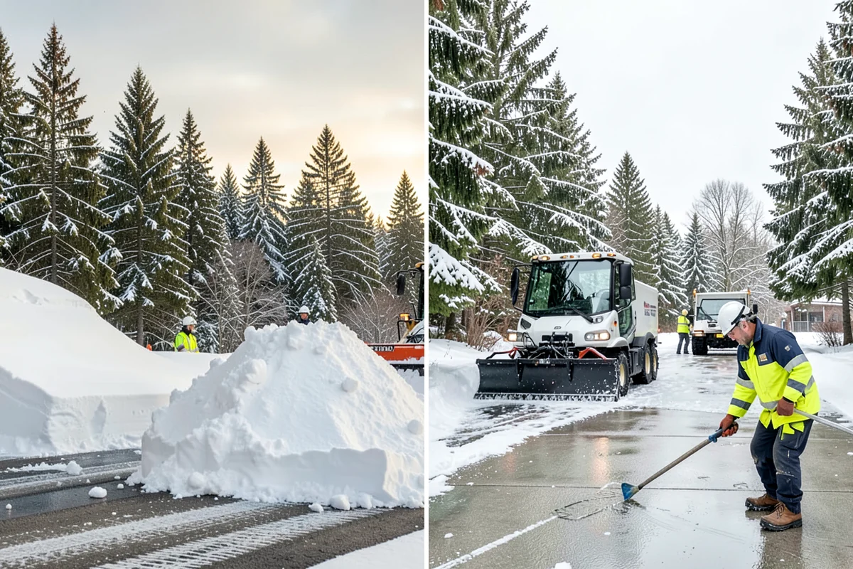 Liquid Deicing in Shoreline, King County, WA - Mix brine to the concentration matched to conditions