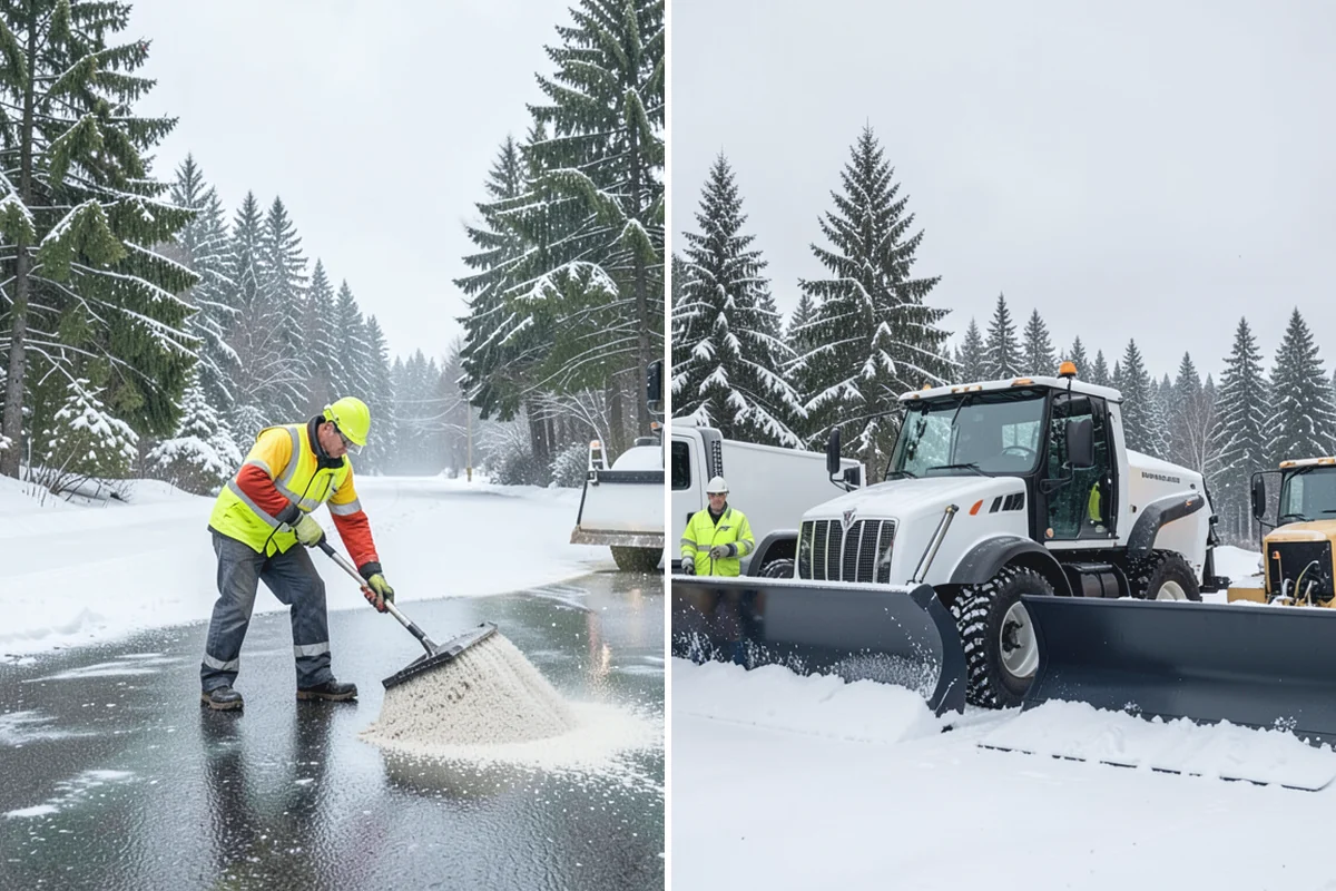 Liquid Deicing in Sumner, Pierce County, WA - Mix brine to the concentration matched to conditions
