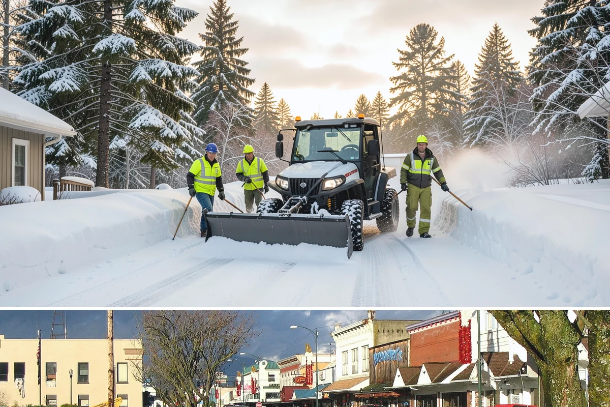 Liquid Salt Spraying in Arlington, Snohomish County, WA - Liquid salt spraying is used through the core winter months whenever light ice or freezing drizzle threatens traction.