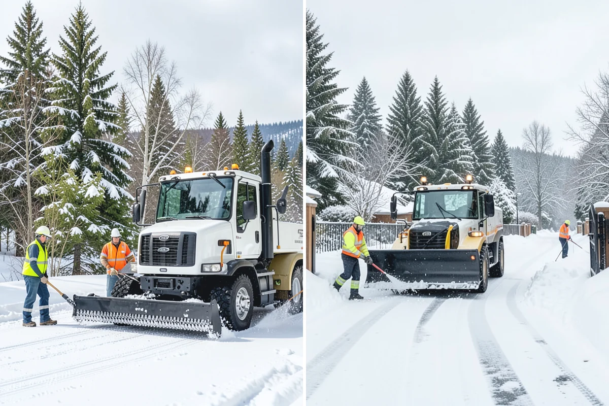 Liquid Salt Spraying in Beaux Arts Village, King County, WA - Determine whether spraying serves as pretreatment or ice knockdown