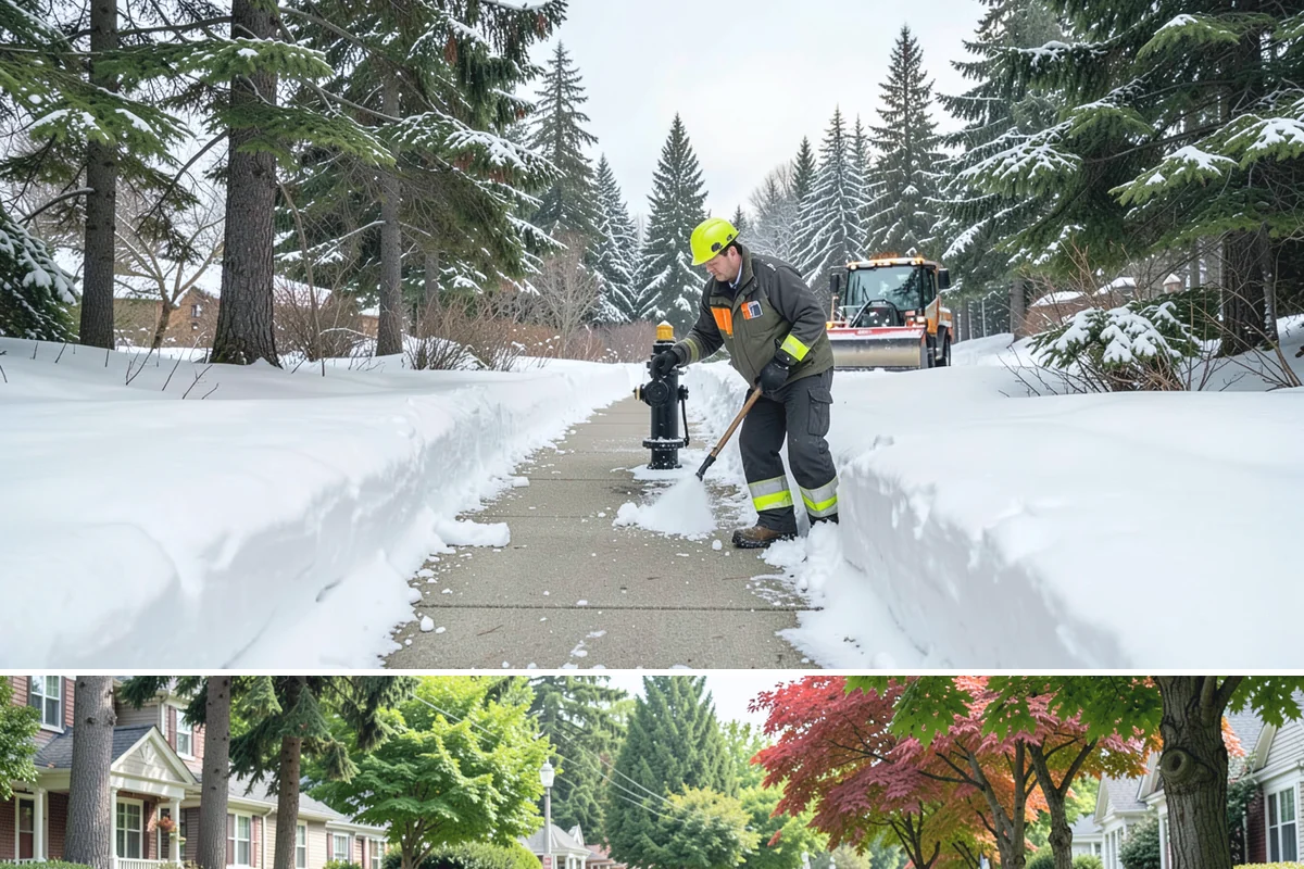 Liquid Salt Spraying in Beaux Arts Village, King County, WA - Liquid salt spraying is used through the core winter months whenever light ice or freezing drizzle threatens traction.