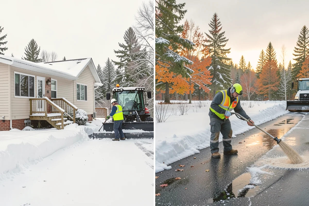 Liquid Salt Spraying in Bellevue, King County, WA - Determine whether spraying serves as pretreatment or ice knockdown