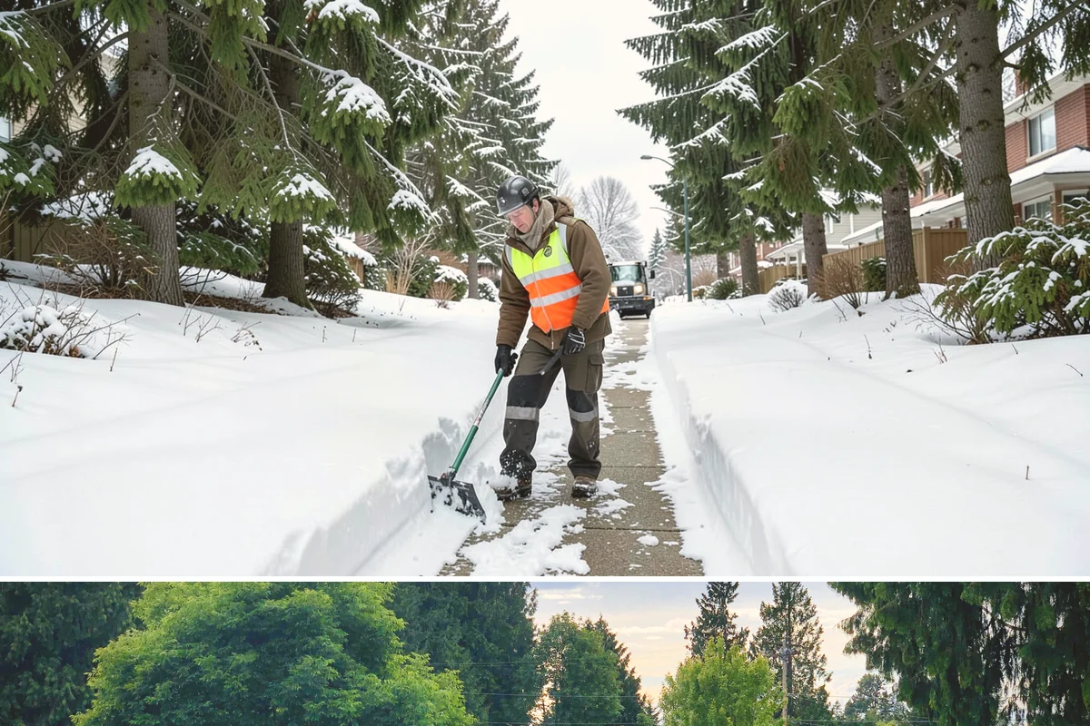 Liquid Salt Spraying in Bonney Lake, Pierce County, WA - Liquid salt spraying is used through the core winter months whenever light ice or freezing drizzle threatens traction.