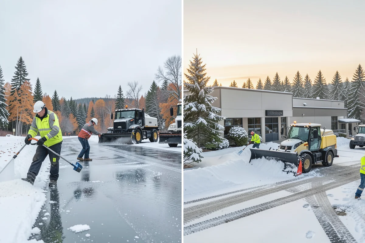 Liquid Salt Spraying in Buckley, Pierce County, WA - Determine whether spraying serves as pretreatment or ice knockdown