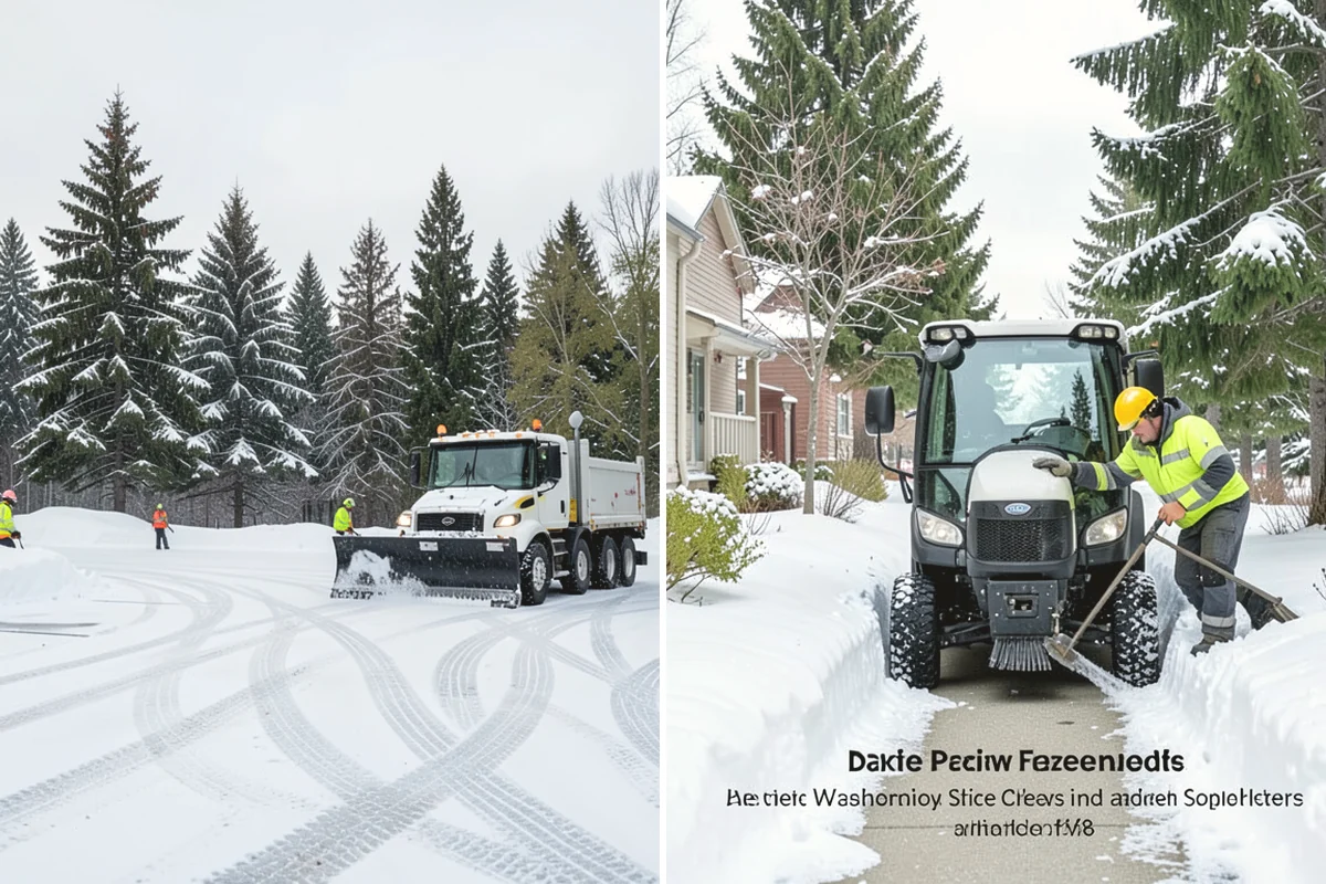 Liquid Salt Spraying in Burien, King County, WA - Determine whether spraying serves as pretreatment or ice knockdown