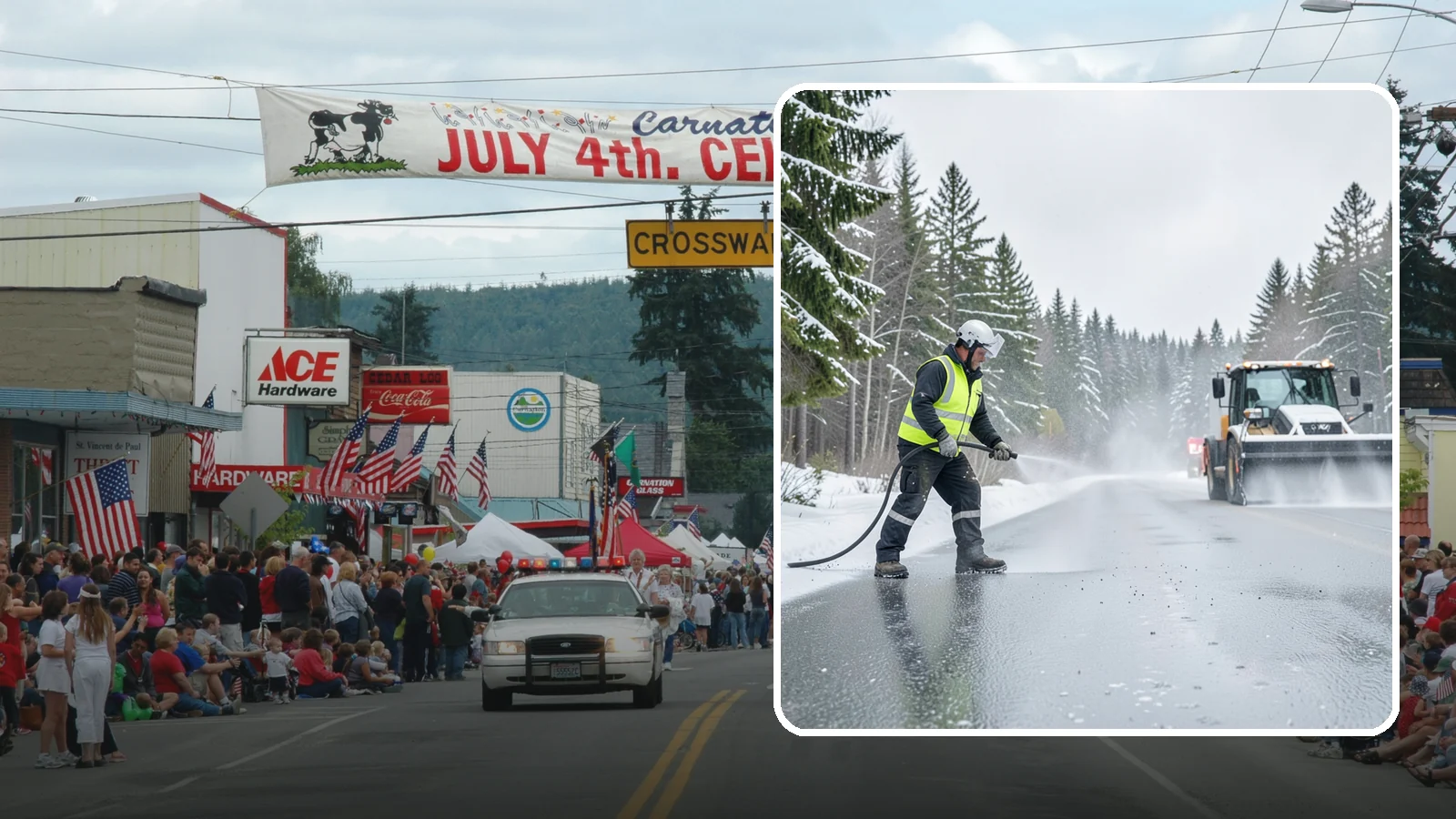 Liquid Salt Spraying in Carnation, King County, WA - Liquid salt spraying applies deicer in solution form for fast, even coverage that resists wind scatter and bounce.
