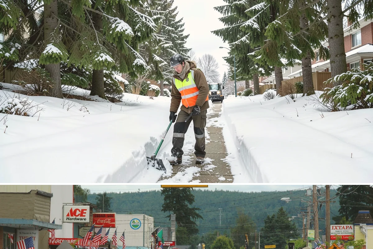 Liquid Salt Spraying in Carnation, King County, WA - Liquid salt spraying is used through the core winter months whenever light ice or freezing drizzle threatens traction.