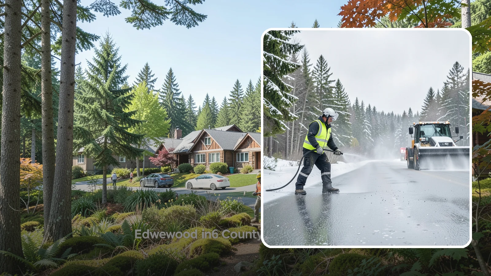 Liquid Salt Spraying in Edgewood, Pierce County, WA - Liquid salt spraying applies deicer in solution form for fast, even coverage that resists wind scatter and bounce.