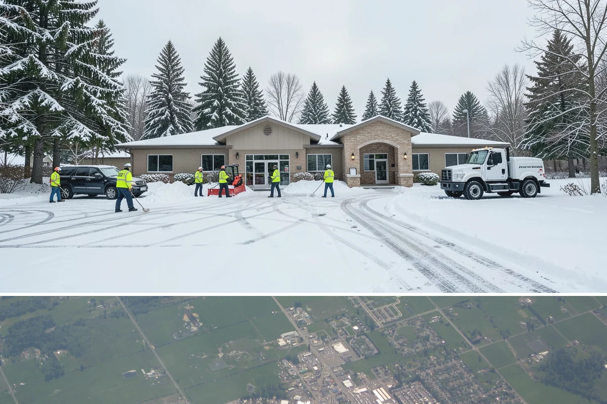 Liquid Salt Spraying in Enumclaw, King County, WA - Liquid salt spraying is used through the core winter months whenever light ice or freezing drizzle threatens traction.