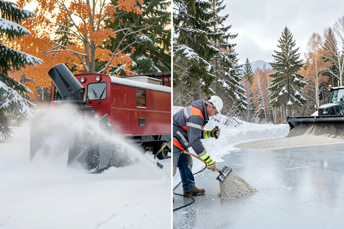 Liquid Salt Spraying in Everett, Snohomish County, WA - Determine whether spraying serves as pretreatment or ice knockdown
