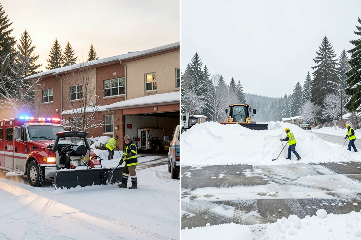 Liquid Salt Spraying in Hunts Point, King County, WA - Determine whether spraying serves as pretreatment or ice knockdown