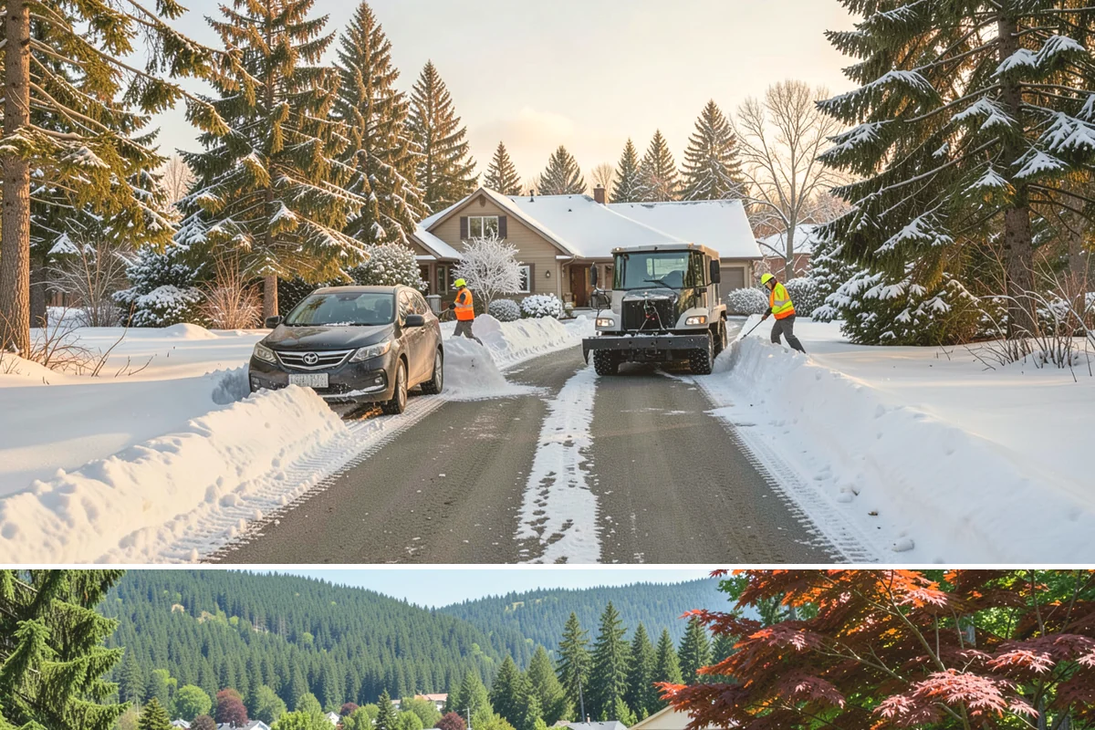 Liquid Salt Spraying in Index, Snohomish County, WA - Liquid salt spraying is used through the core winter months whenever light ice or freezing drizzle threatens traction.