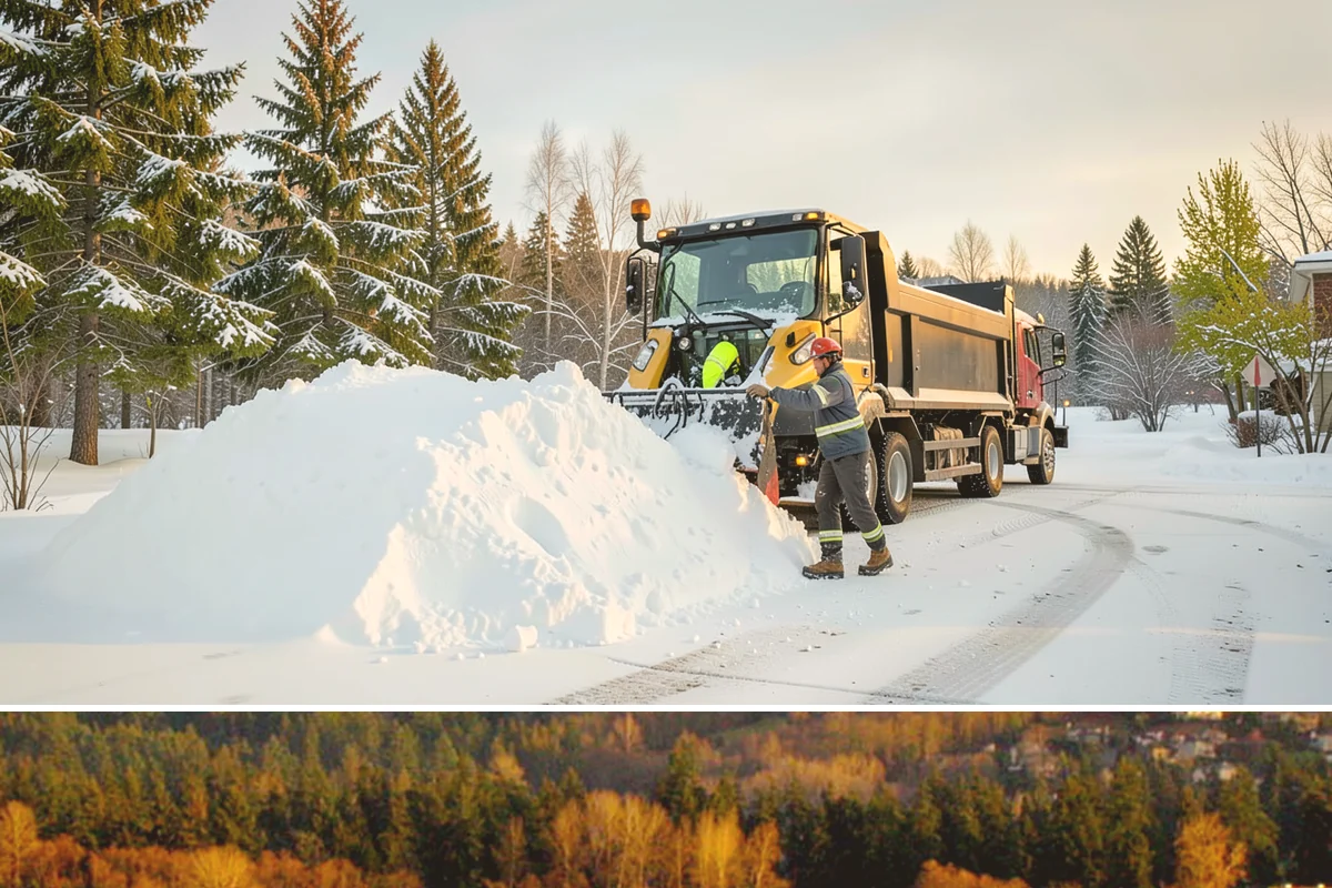 Liquid Salt Spraying in Kenmore, King County, WA - Liquid salt spraying is used through the core winter months whenever light ice or freezing drizzle threatens traction.