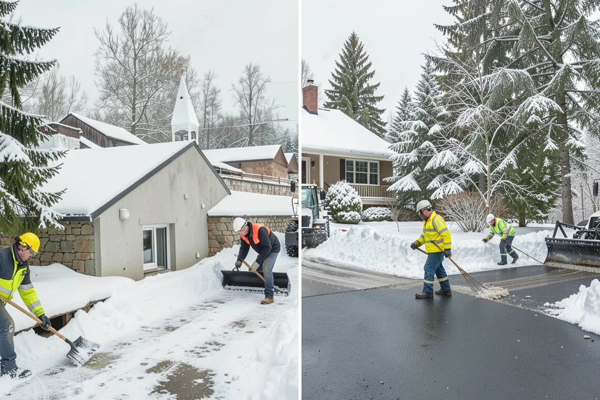 Liquid Salt Spraying in Lake Stevens, Snohomish County, WA - Determine whether spraying serves as pretreatment or ice knockdown