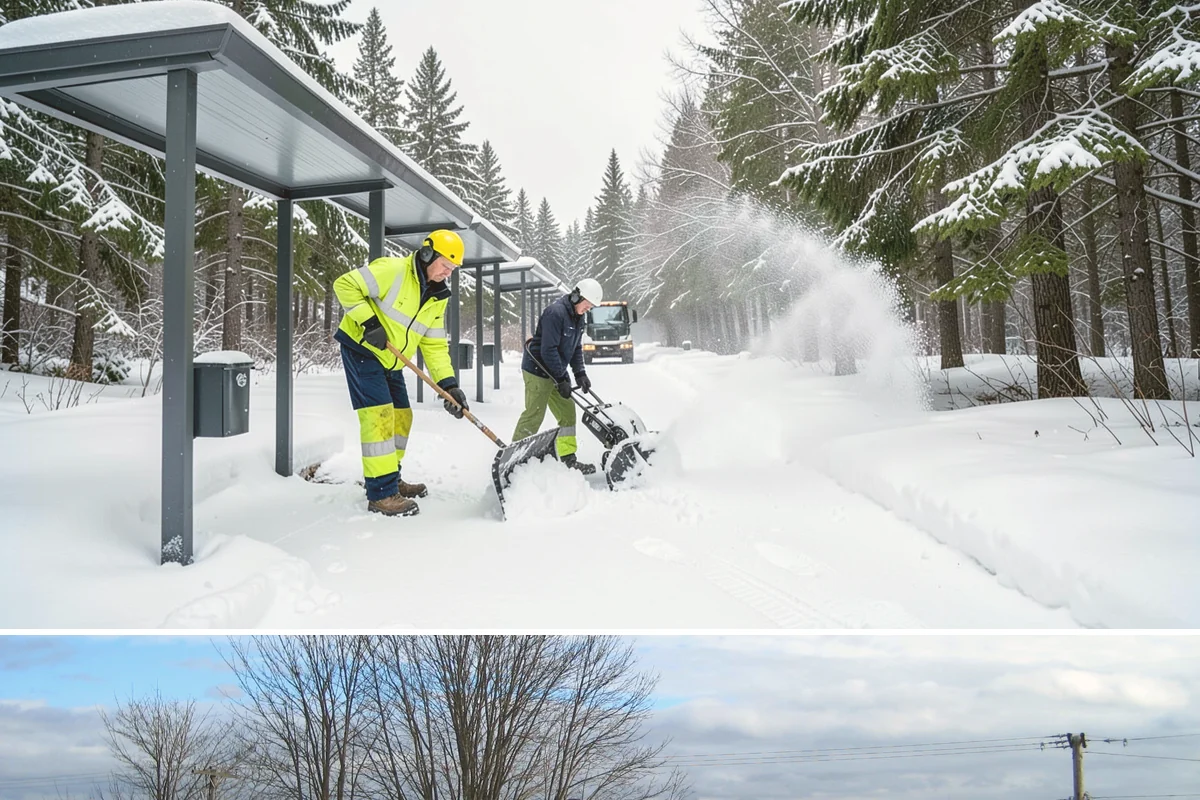 Liquid Salt Spraying in Langley, Island County, WA - Liquid salt spraying is used through the core winter months whenever light ice or freezing drizzle threatens traction.