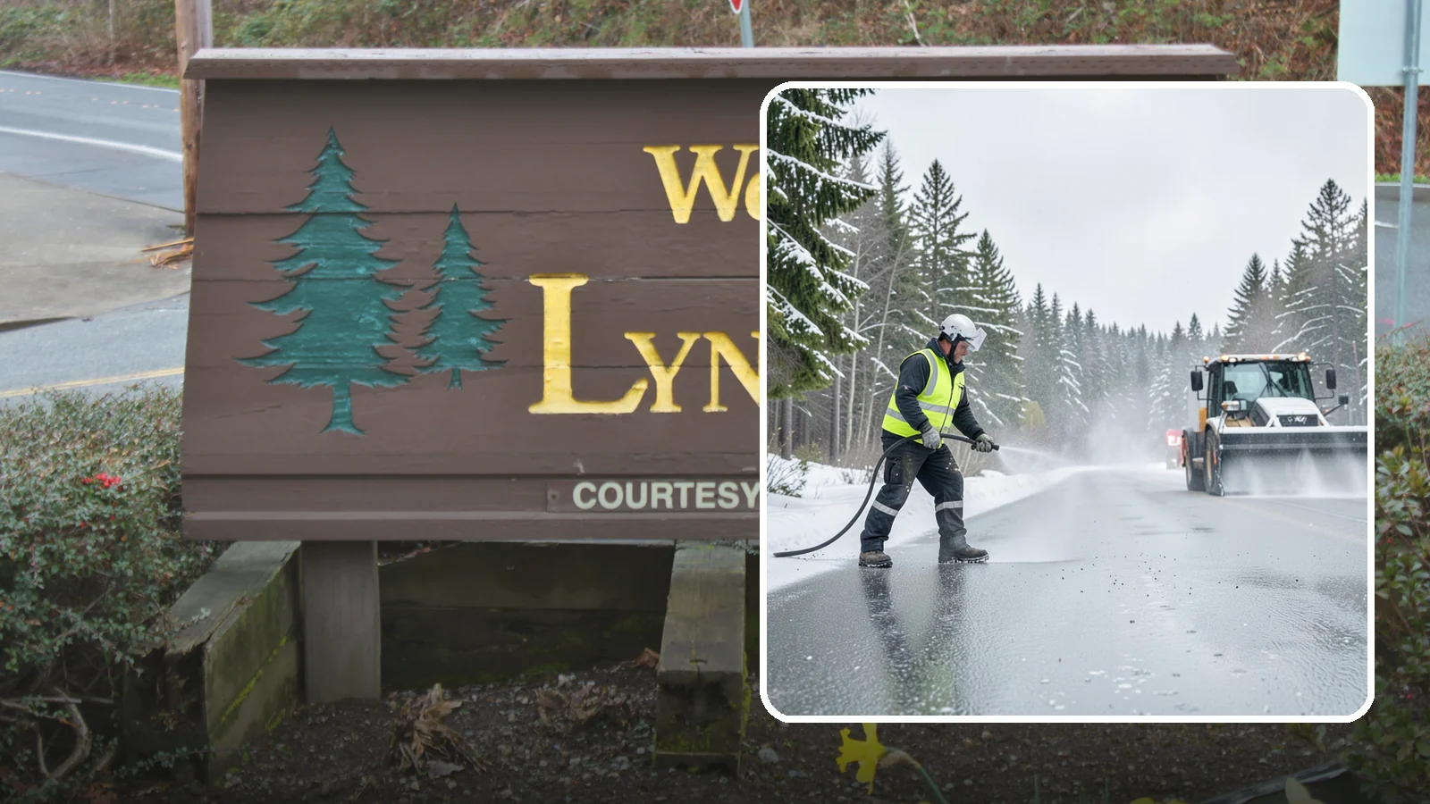 Liquid Salt Spraying in Lynnwood, Snohomish County, WA - Liquid salt spraying applies deicer in solution form for fast, even coverage that resists wind scatter and bounce.