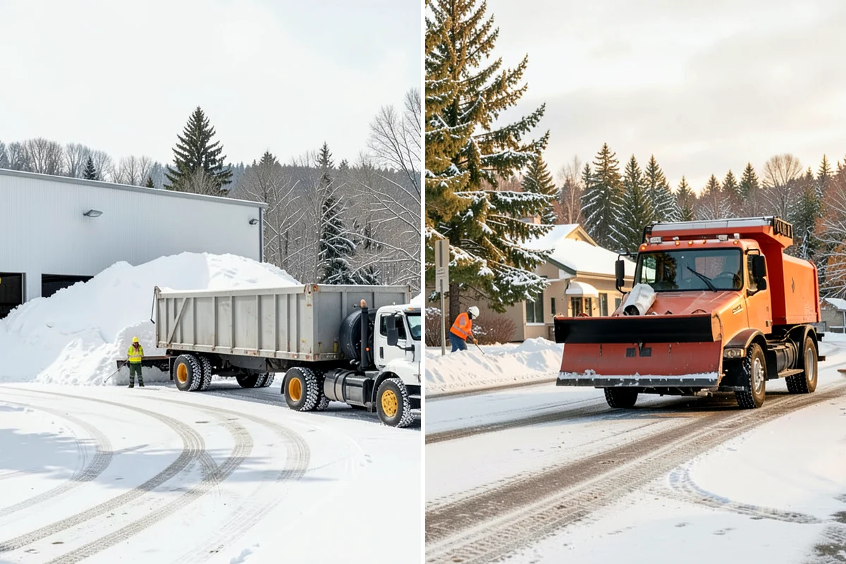 Liquid Salt Spraying in Maple Valley, King County, WA - Determine whether spraying serves as pretreatment or ice knockdown