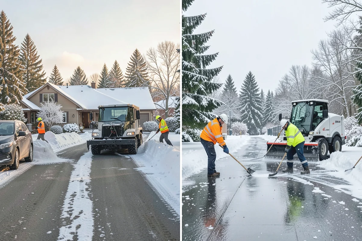 Liquid Salt Spraying in Marysville, Snohomish County, WA - Determine whether spraying serves as pretreatment or ice knockdown