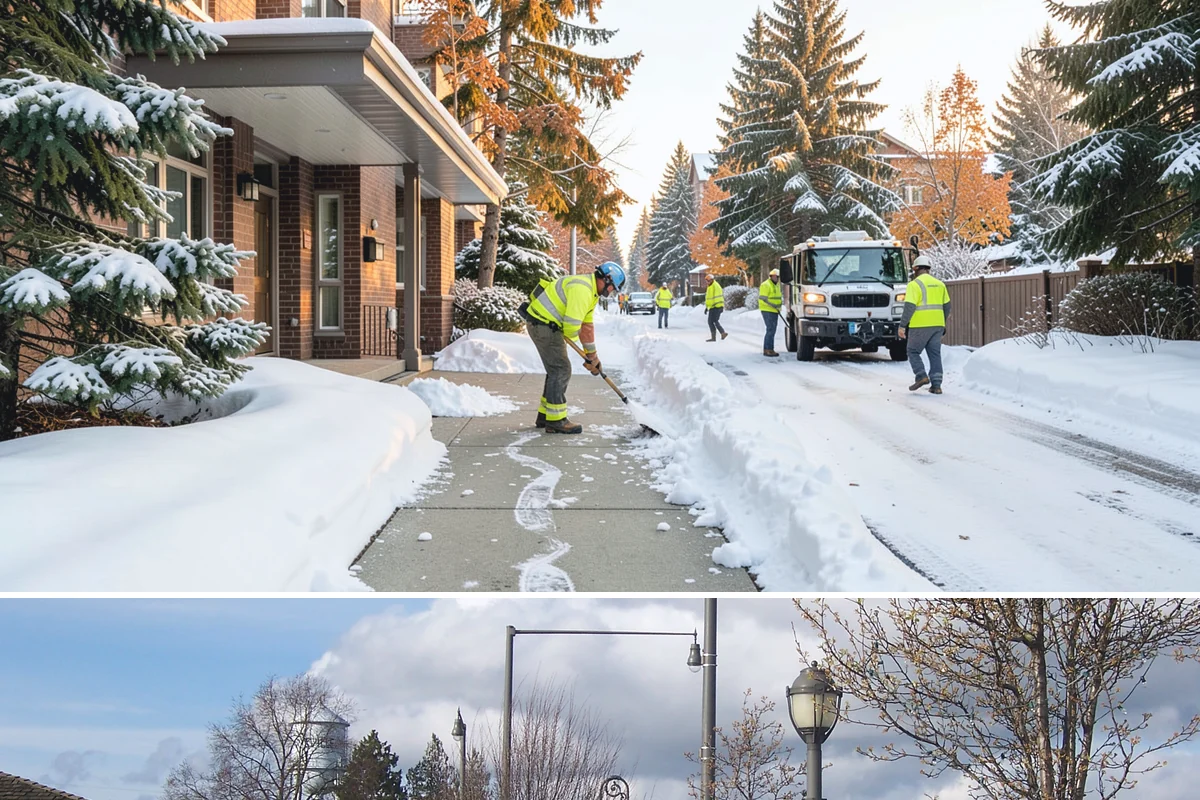 Liquid Salt Spraying in Marysville, Snohomish County, WA - Liquid salt spraying is used through the core winter months whenever light ice or freezing drizzle threatens traction.