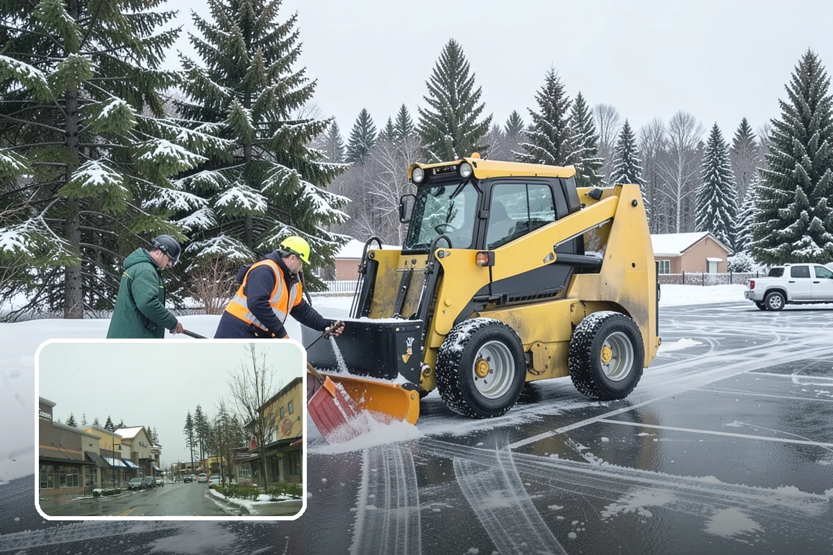 Liquid Salt Spraying in Mill Creek, Snohomish County, WA - Even film coverage with no crystal bounce or scatter