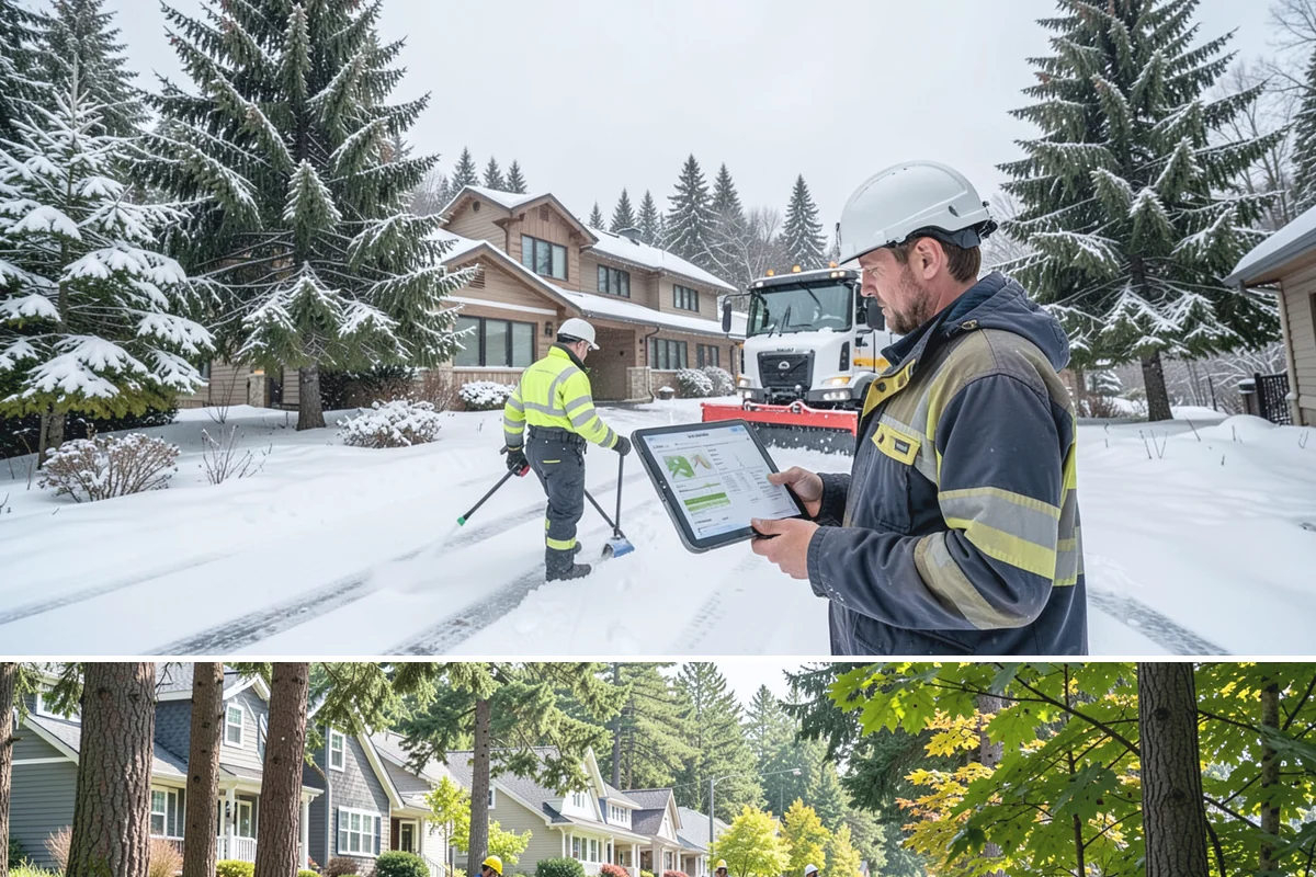 Liquid Salt Spraying in Normandy Park, King County, WA - Liquid salt spraying is used through the core winter months whenever light ice or freezing drizzle threatens traction.