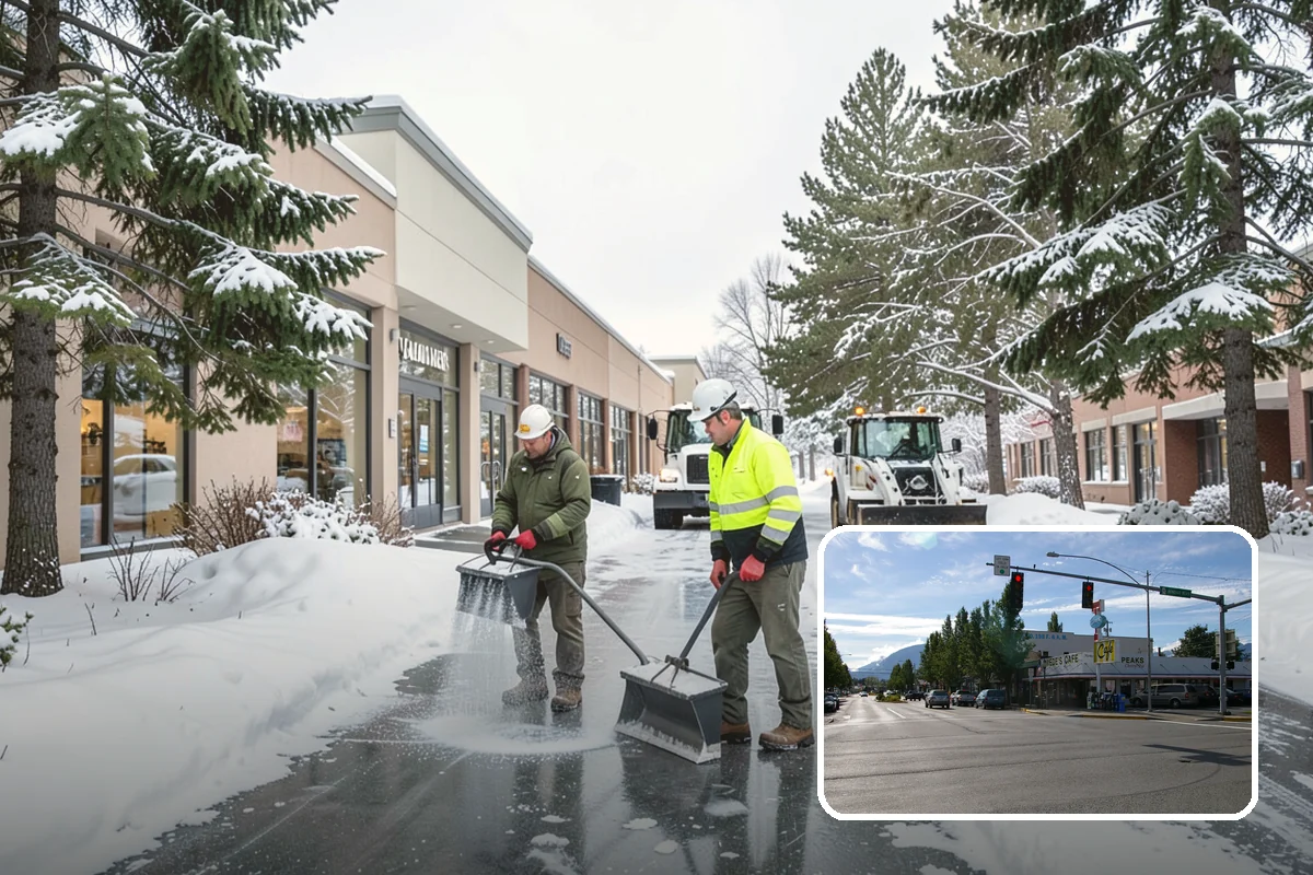 Liquid Salt Spraying in North Bend, King County, WA - Even film coverage with no crystal bounce or scatter