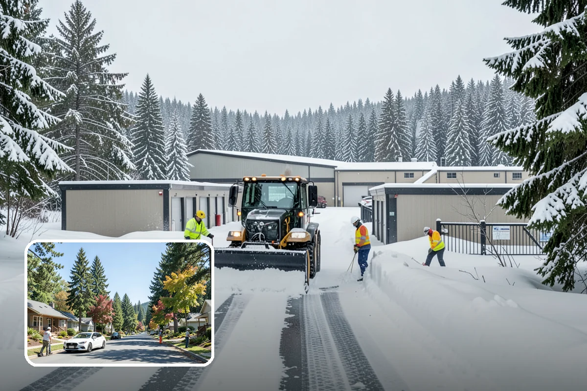Liquid Salt Spraying in Orting, Pierce County, WA - Even film coverage with no crystal bounce or scatter