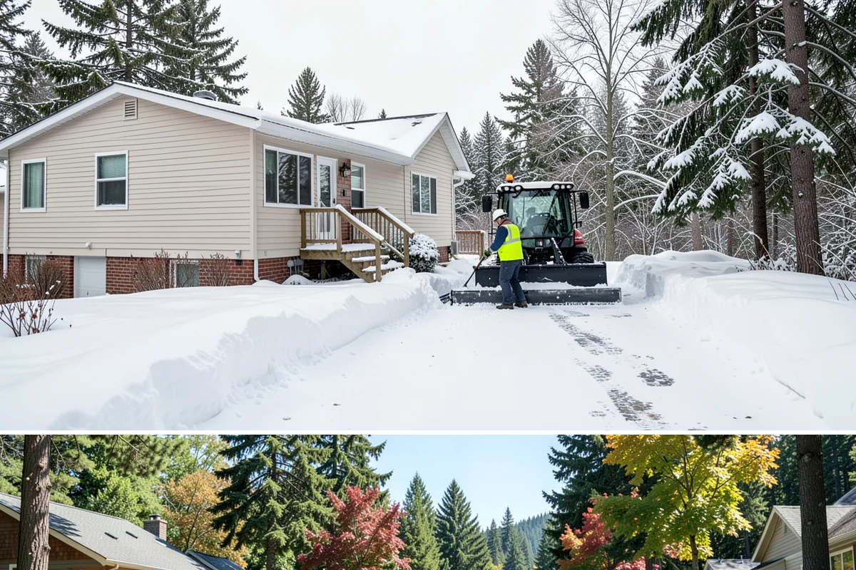 Liquid Salt Spraying in Orting, Pierce County, WA - Liquid salt spraying is used through the core winter months whenever light ice or freezing drizzle threatens traction.