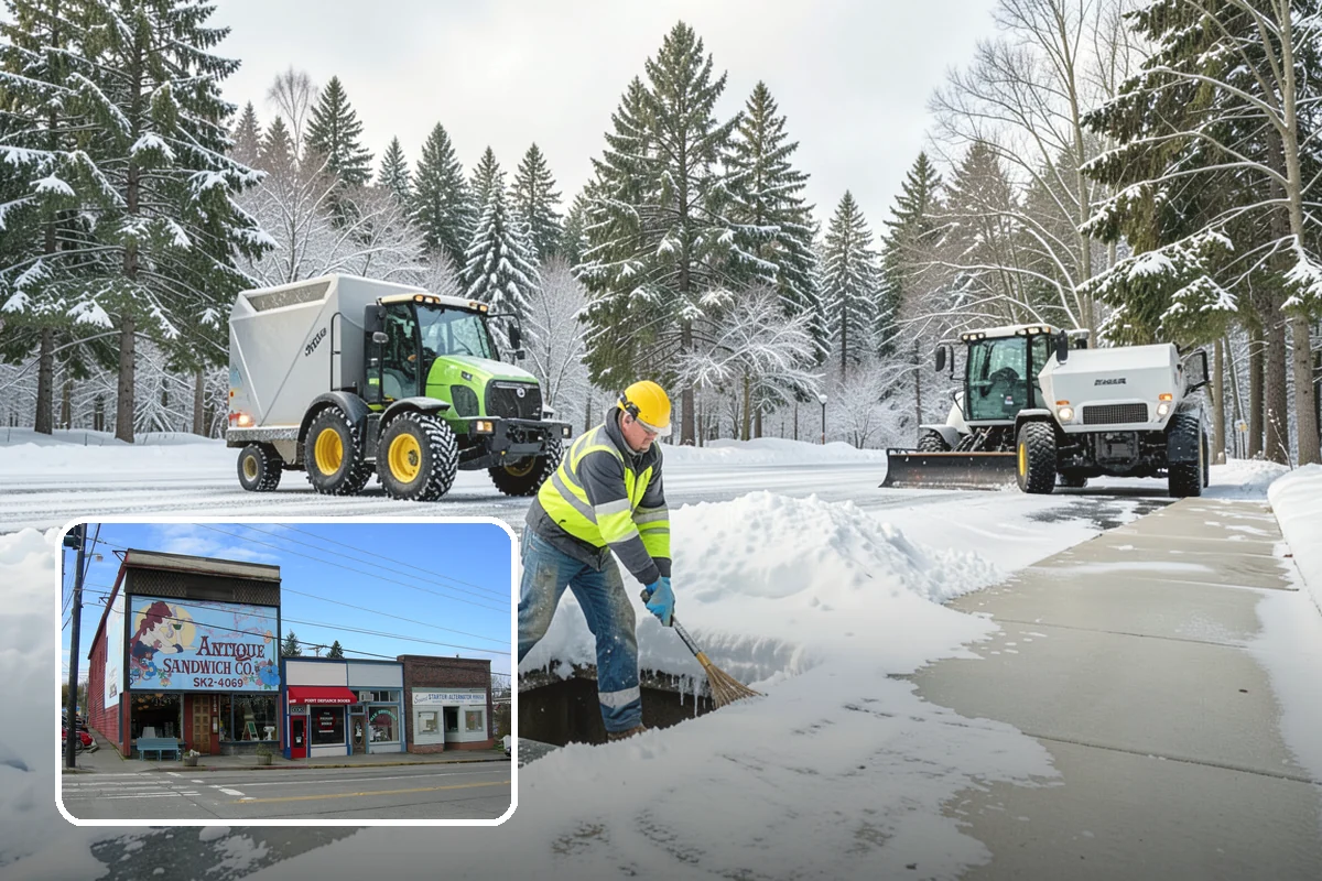 Liquid Salt Spraying in Ruston, Pierce County, WA - Even film coverage with no crystal bounce or scatter