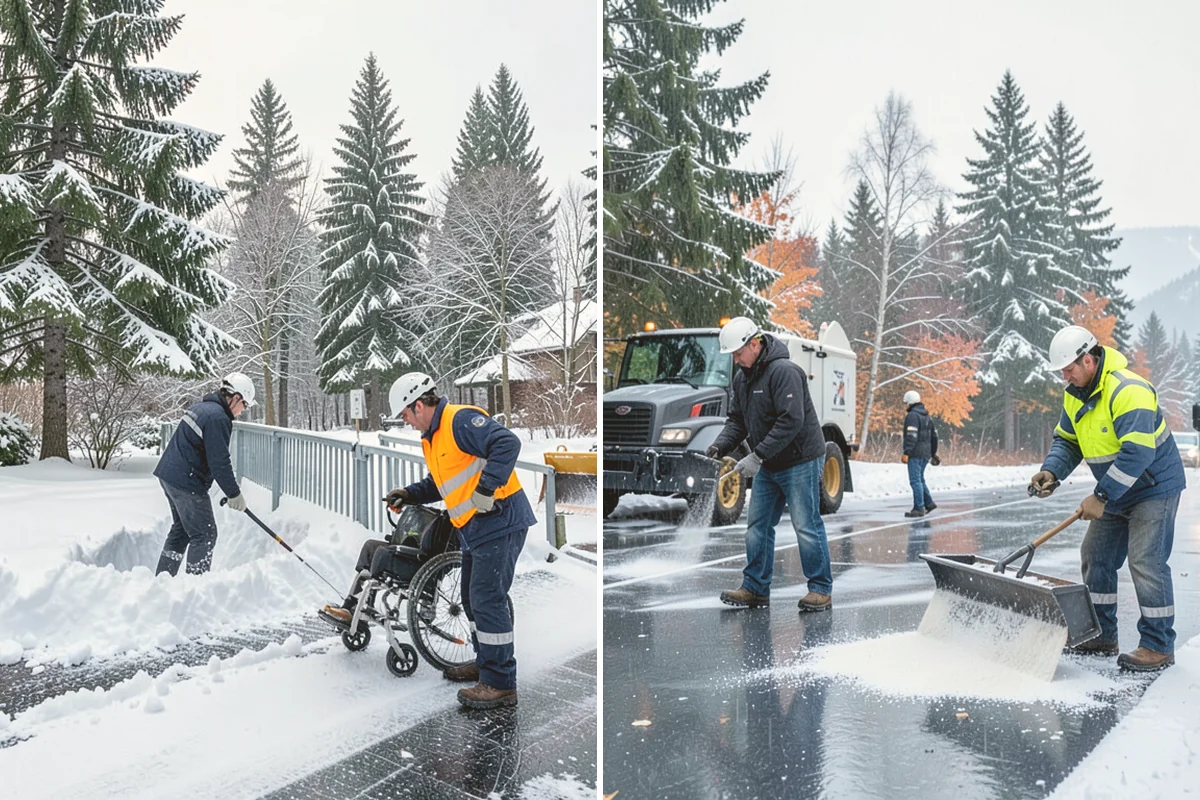 Liquid Salt Spraying in Sammamish, King County, WA - Determine whether spraying serves as pretreatment or ice knockdown